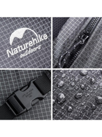 Рюкзак Naturehike Rock Series NH19BP095 60-65 л с рамой, dyneema, черный, 6927595761649
