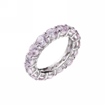 Кольцо дорожка Sparkle Light Pink