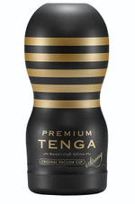 Мастурбатор TENGA Premium Original Vacuum Cup Strong (Цвет: черный)