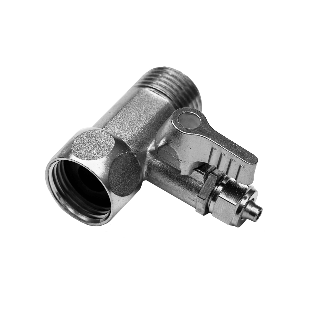 Кран шаровый - адаптер 1/2" г/ш -1/4" ц Барьер А061Р00Р