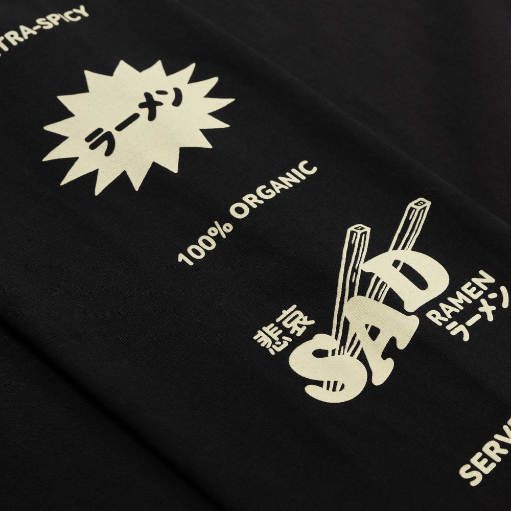 Купить Лонгслив Sad Ramen Черный Лонгслив Sad Ramen Черный