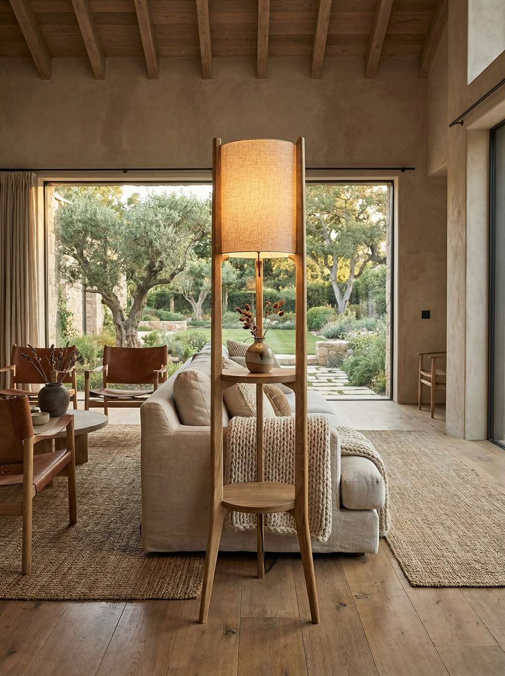 Торшер со столиком "Esta"