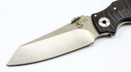 Складной нож Steelclaw frits c клинком из стали D2, рукоять G10 / Титановый сплав Titanium TC4 Aloy