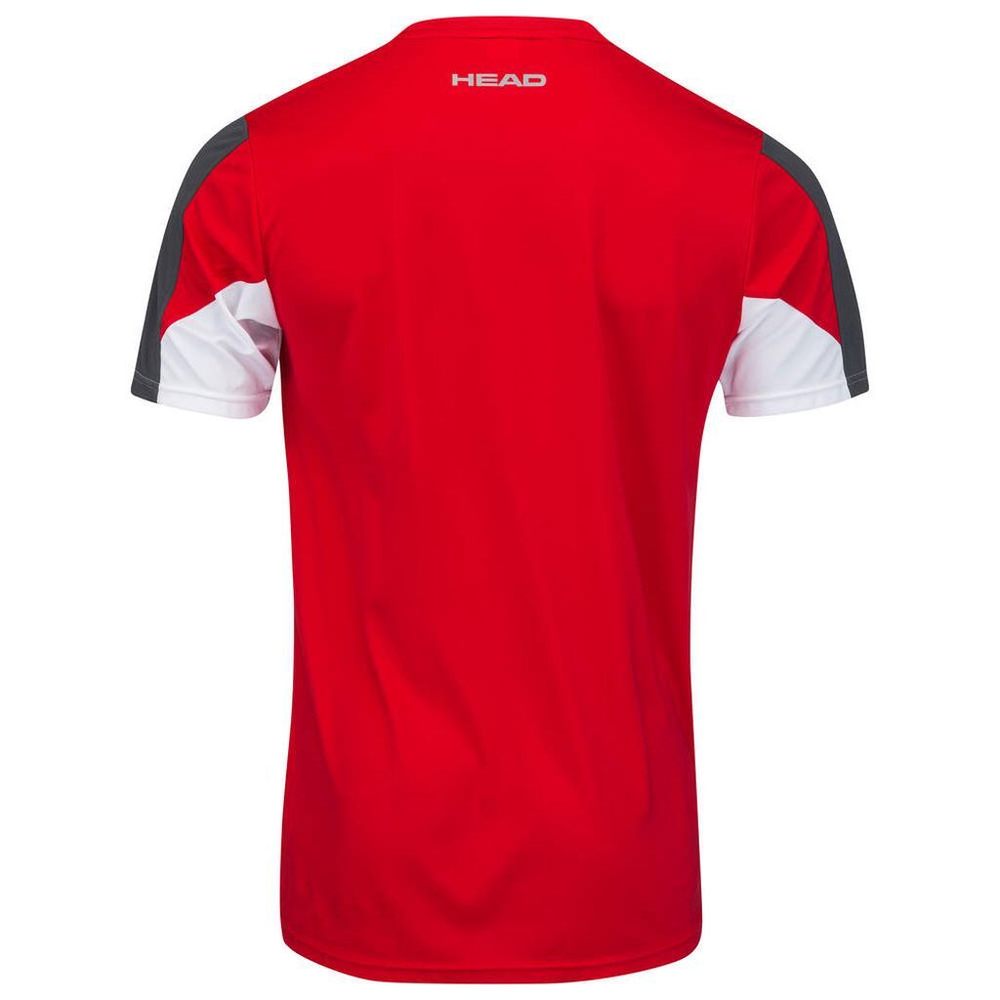 Футболка для мальчика теннисная Head Club 22 Tech T-Shirt Boys - red