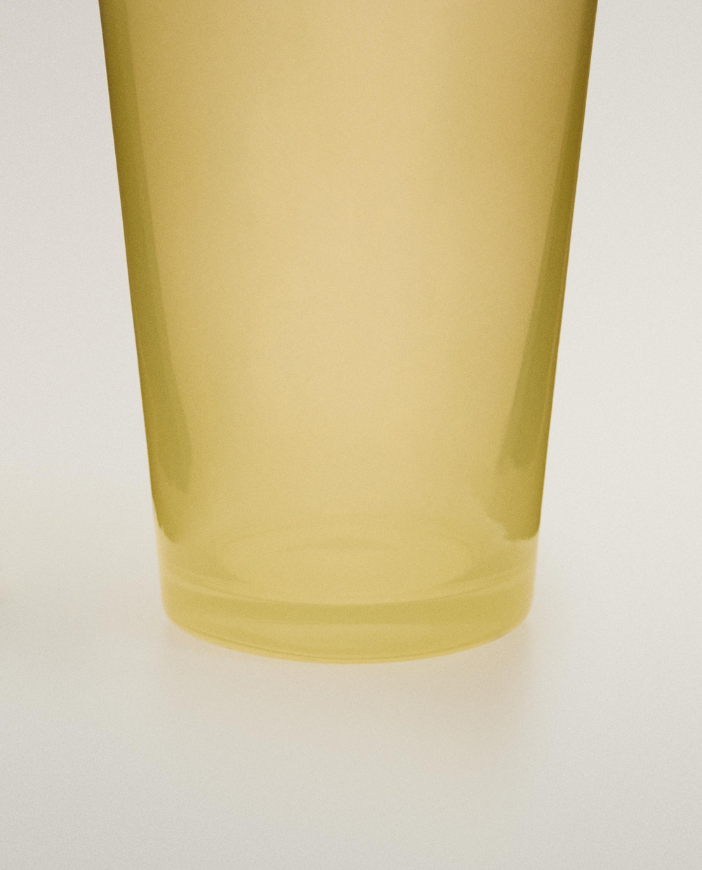 Zara Home стакан из стекла, цвет зелёный, 11 см