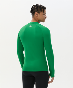 Джемпер компрессионный утепленный CAMP PerFormDRY Baselayer Top Warm, зеленый