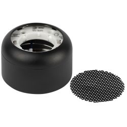 Светильник настенно-потолочный спот ЭРА OL56 BK под лампу GX53 черный IP20