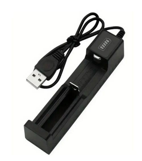 Зарядное аккумуляторов 10440/14500/16340/16650/18350/18500/18650/26650 от USB