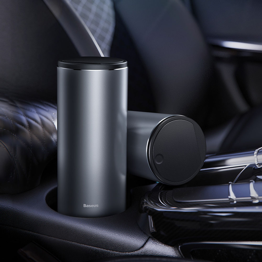 Автомобильный контейнер для мусора Baseus Gentleman Style Vehicle-mounted Trash Can - Dark Gray