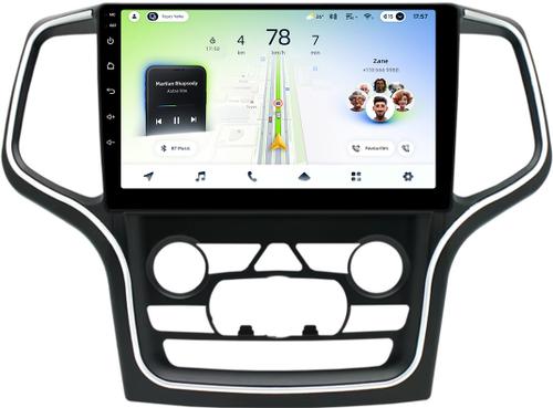 Магнитола для Jeep Grand Cherokee WK2 2013-2021 (ШГУ 8.4") - Teyes CC4L монитор 10.1" IPS, Android 14, Быстрая, Snapdragon 662, CarPlay, 4G SIM-слот