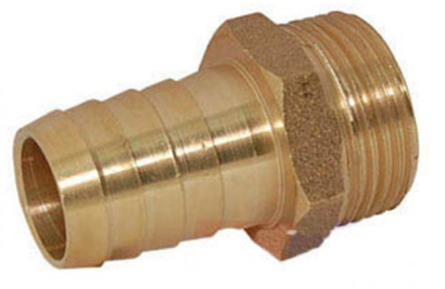 ViEiR Штуцер для шлангов 3/4" НР 25 мм, латунь (VRM425)