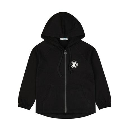 Джемпер для мальчиков с капюшоном р. 122 черный M0982FN-7/10 (Такро)