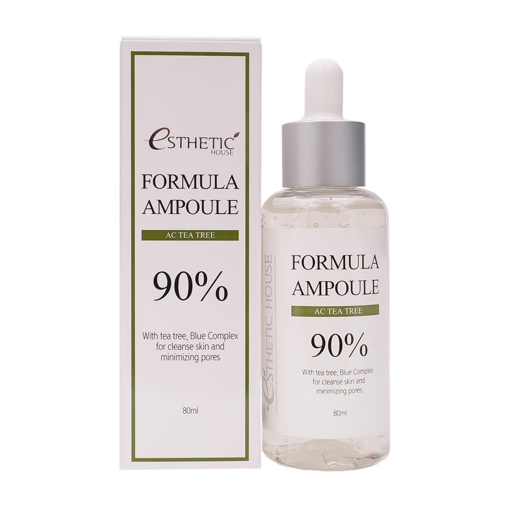 ESTHETIC HOUSE Сыворотка для лица с чайным деревом FORMULA AMPOULE AC TEA TREE, 80 мл