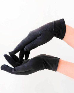 Перчатки для демонстрации украшений искусственная замша