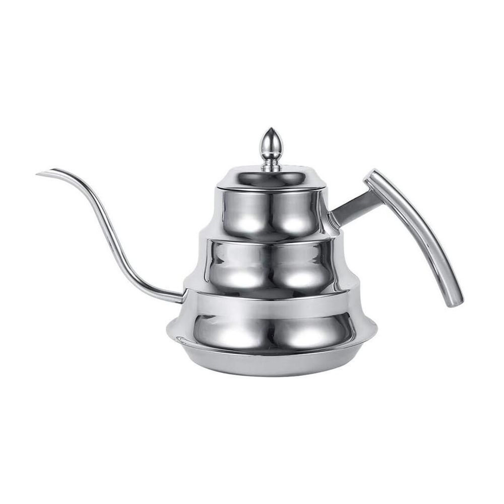 Кофейник чайник 1100 мл Бариста d 15/11,8 см h15,5 см нерж. цвет хром P.L.- Barbossa