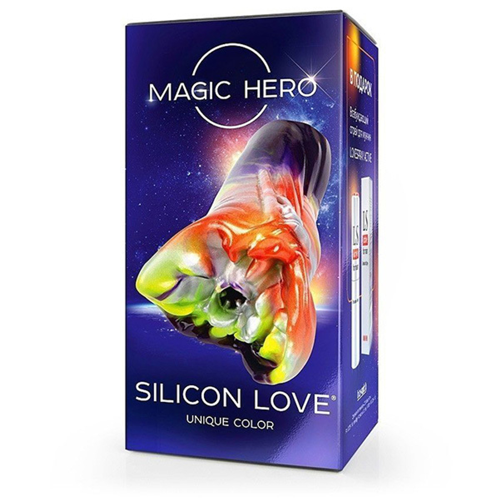 Яркий фантазийный мастурбатор 19см Bior Toys Magic Hero MH-13049