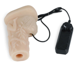 Реалистичный мастурбатор-вагина с вибрацией (Цвет: телесный)