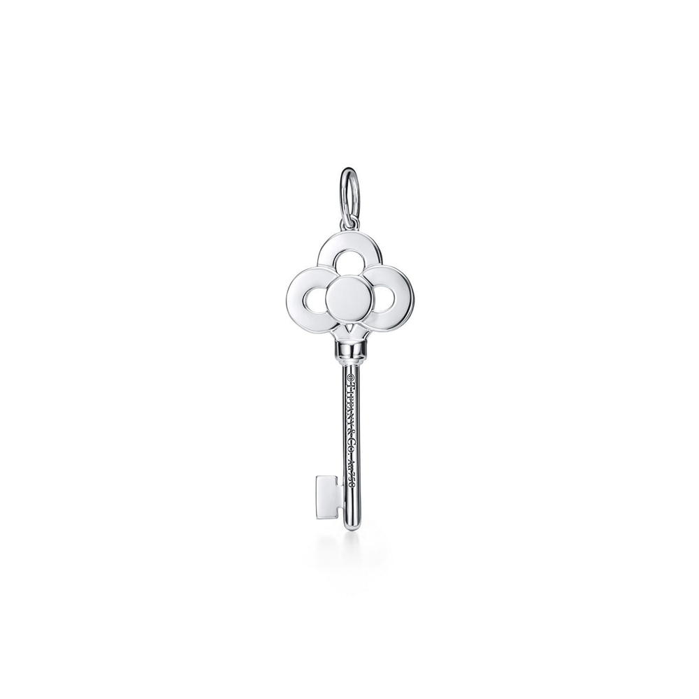 Подвеска из белого золота с бриллиантами, Tiffany 💎key. В наличии