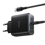 Hoco C160A Upgrade PD65W(2C1A) зарядное устройство набор (Type-C на Type-C)
