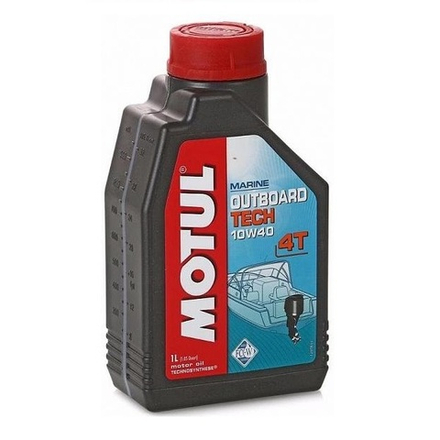 Моторное масло Motul Outboard 4T 10W40 полусинт 1 л. для лодочного мотора