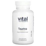 Vital Nutrients, таурин, 120 веганских капсул (1000 мг в 1 капсуле)