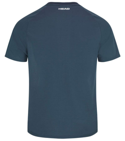 Мужская теннисная футболка Head Performance T-Shirt - navy/print perf
