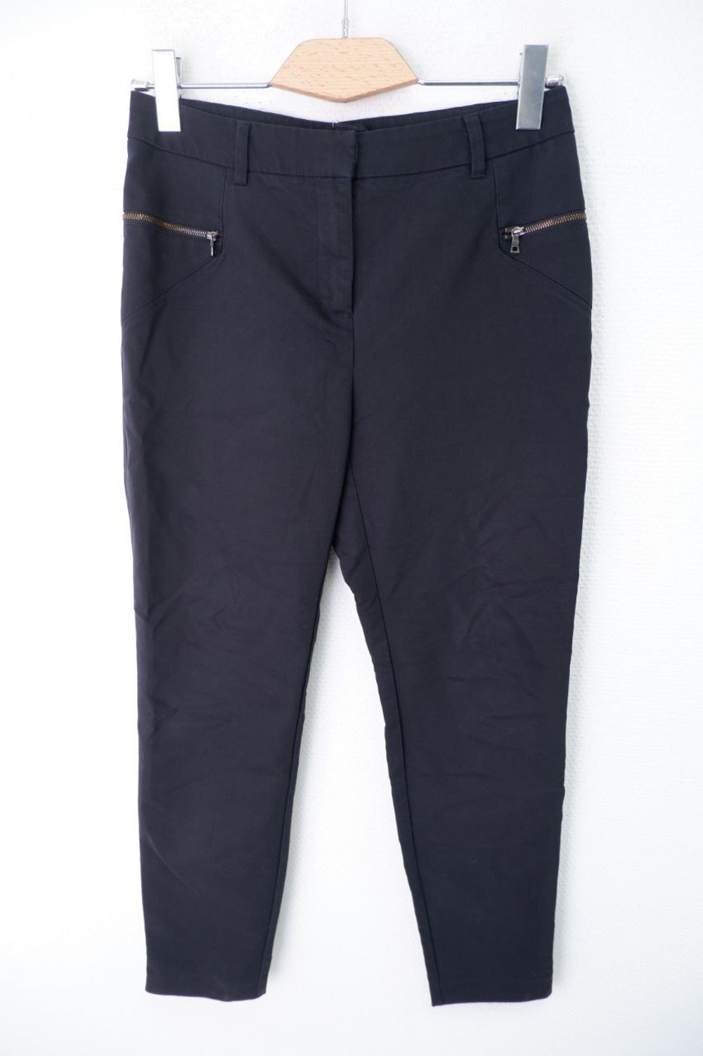 Брюки базовые черные 48 размер