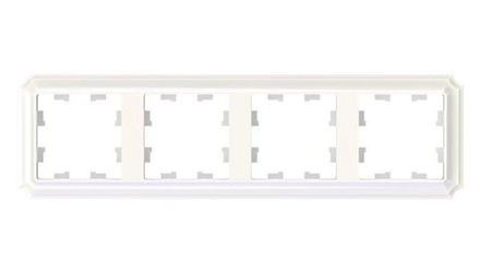 Рамка 4-м AtlasDesign Antique универс. жемчуж. SE ATN100404