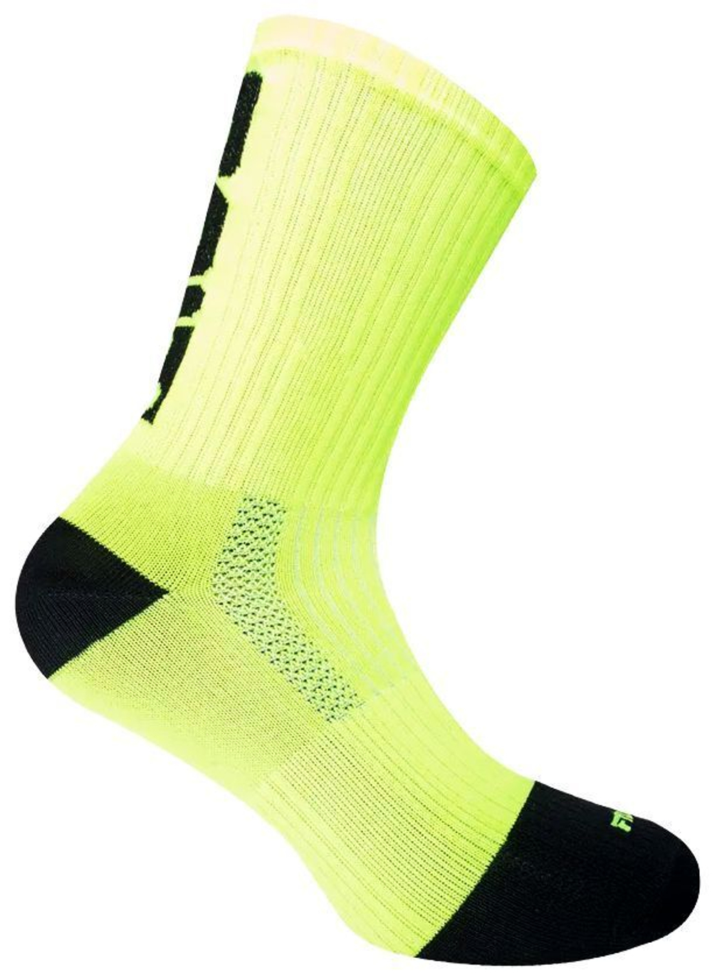 Fila Running Socks 2P black yellow fluo