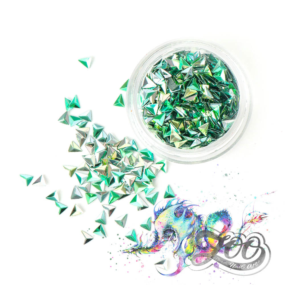 Чешуя дракона 3D треугольники 3 мм, 1267