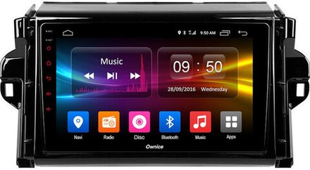 Магнитола для Toyota Fortuner 2015-2022 - Carmedia OL-9699 IPS, Android 10, 8 ядер (TS18), 4G SIM-слот