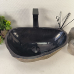 Раковина из речного камня RS-65491 49*31*15 0856