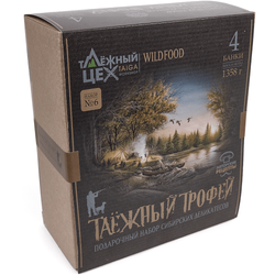 Набор Mix №6 (Медведь, Лосось , Нельма, Горох) ТЦ