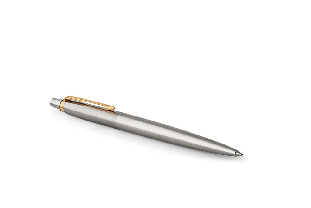 Ручка гелевая Parker Jotter Core K694 Stainless Steel GT, MBlack