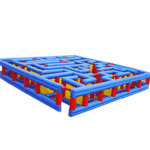 Коммерческий надувной батут "Лабиринт"