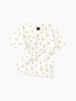 Футболка для девочек Mjölk White Flowers