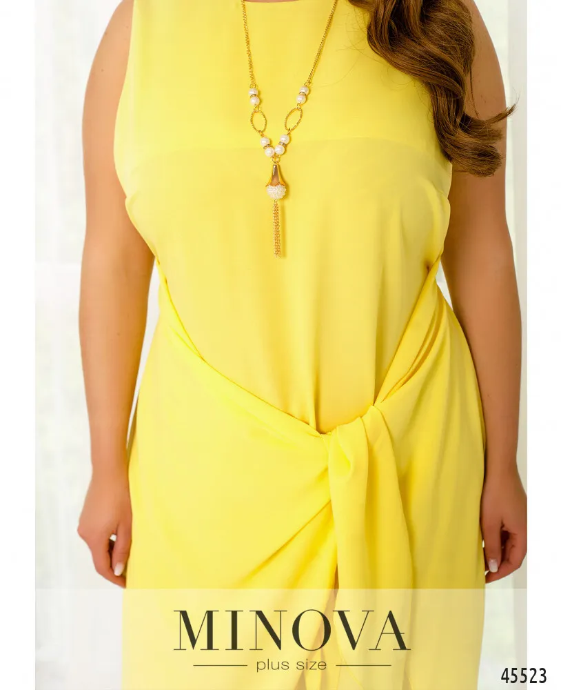 Платье 2285-желтый Minova