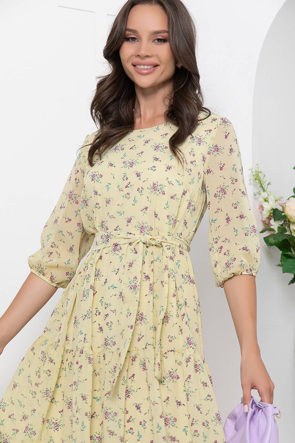 Платье "Виталина" (желтое) П6700 LT Collection