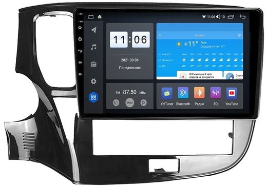 Магнитола Mitsubishi Outlander 3 2020-2022 - Vomi AK482R10-MTK-LTE Android 10, 8-ядер, 4-64Гб, SIM-слот