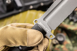 Нож выживания Survivalist Z D2 TacWash Serrated