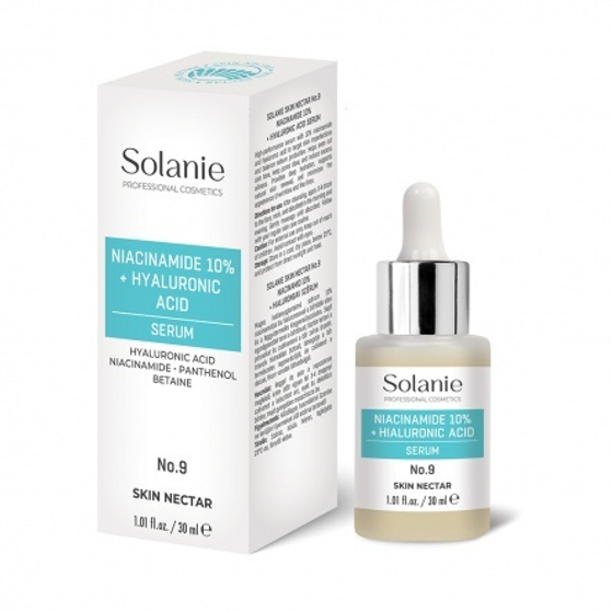 Сыворотка №9 с ниацинамидом и гиалуроновой кислотой Skin Nectar No.9 Niacinamide 10% + Hyaluronic acid Serum, 30 мл