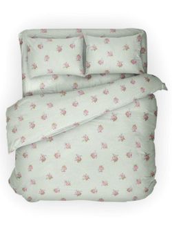 Простынь Сказка "Версаль" 240х215 см, перкаль