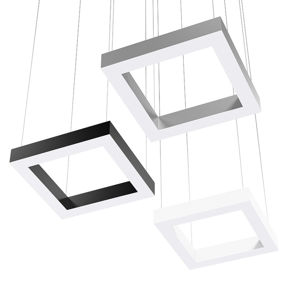 Светильник квадратный подвесной FS-TG-PR 85Вт 6800Лм IP20