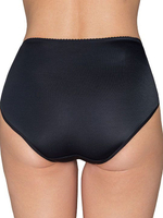 Трусики-слипы с завышенной линией талии Desire (Размер: 40) (Цвет: черный с бежевым)