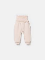 Комплект ползунков с наружными швами "Сливки/Крем-брюле" 0+