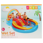 Игровой центр c бассейном Радуга от 3 лет 297*193*135 см Intex 57453/720676