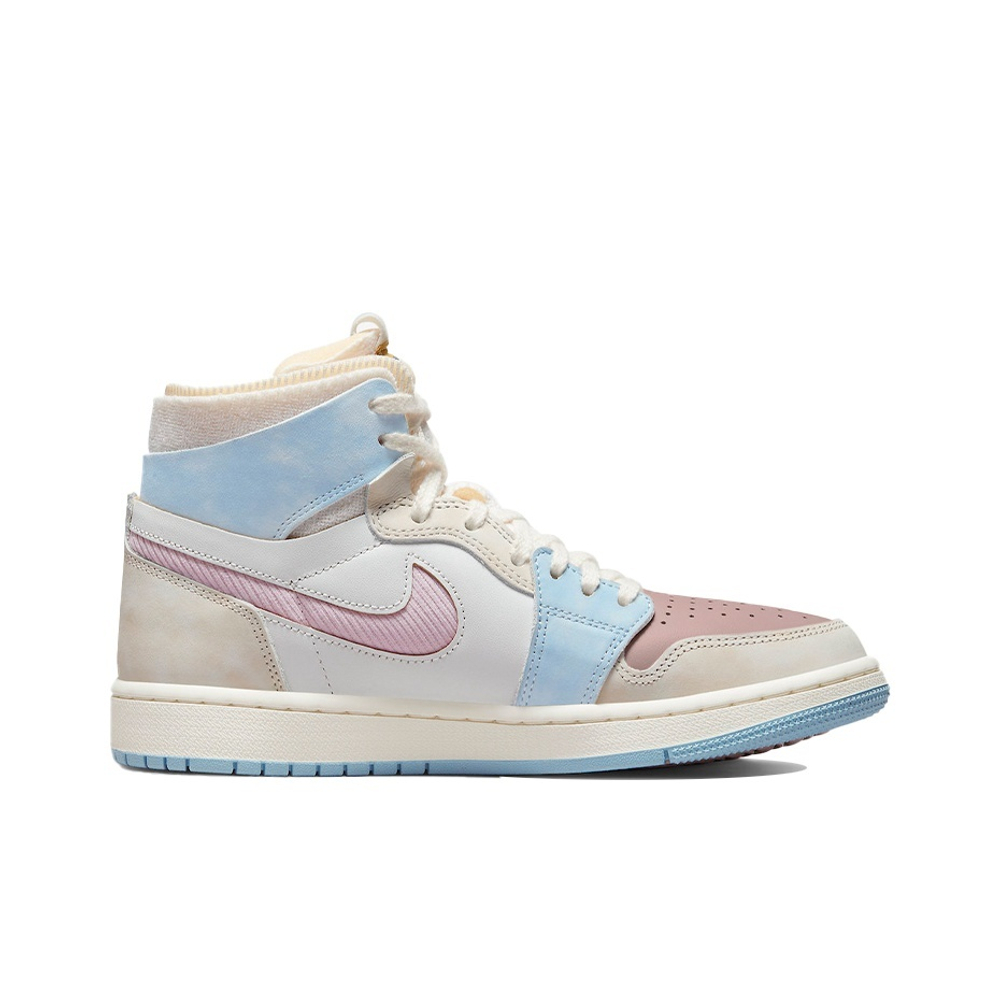 Кроссовки Air Jordan 1 High Zoom Comfort Pink Oxford Plum Fog