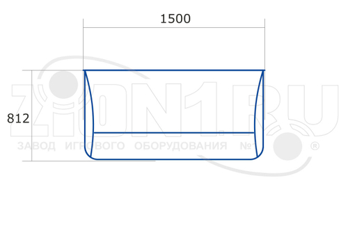 Детские футбольные ворота «Карапуз»