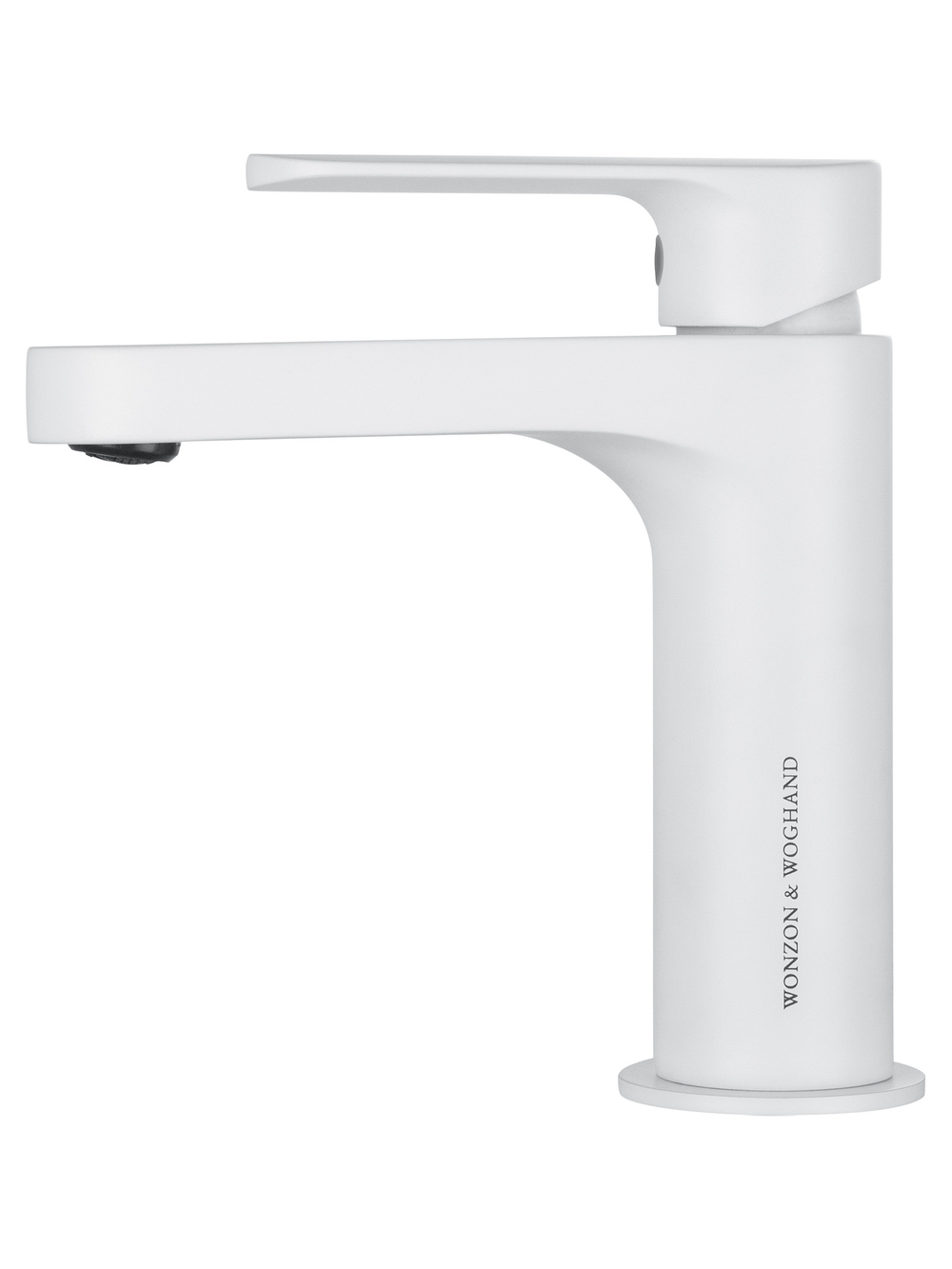 Смеситель для раковины WONZON & WOGHAND, Белый матовый (WW-H1032-MW)