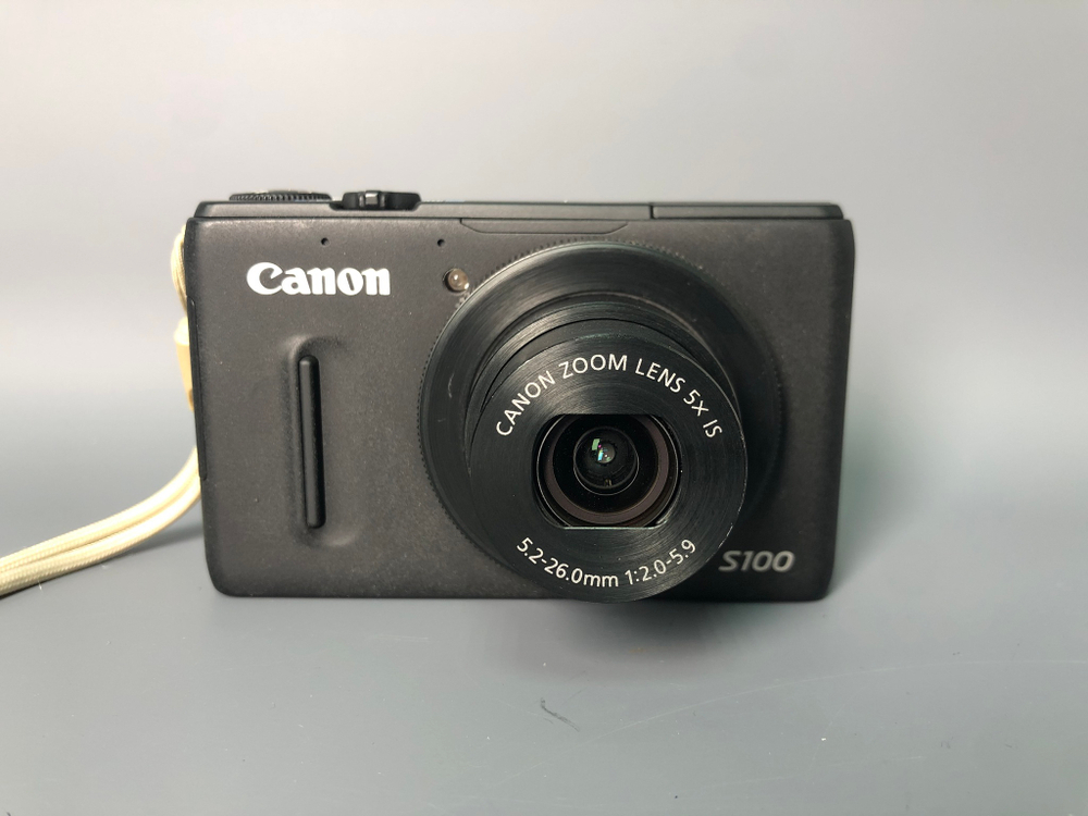 Canon PowerShot S100, ошибка объектива и отключение.